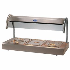 Victor Caribbean Bain Marie Topper CTB1 - T733 - 1