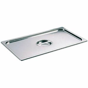 Matfer Bourgeat Stainless Steel 1/6 Gastronorm Lid - K085 - 1