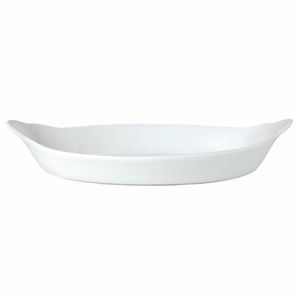 Steelite Simplicity Cookware Oval Eared Dishes 245mm (Pack of 24) - V0148 - 1