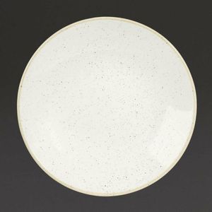 Churchill Stonecast Deep Coupe Plates Barley White 220mm (Pack of 12) - DS499 - 1