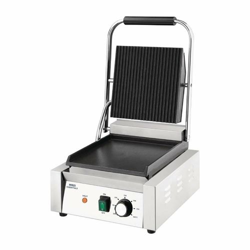 Nisbets Essentials Contact Grill Ribbed Top - DA396 - 9