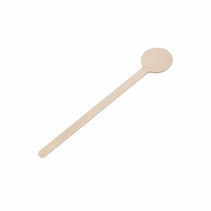 Fiesta Compostable Wooden Cocktail Stirrers 100mm (Pack of 100) - DB492 - 1