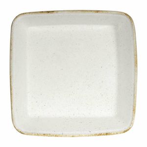 Churchill Stonecast Hints Square Baking Dishes Barley White 250mm (Pack of 6) - DY200 - 1