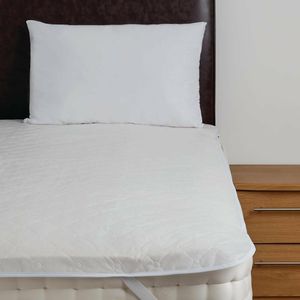 Mitre Essentials PVC Quilted Mattress Protector Small Double - GU556 - 1