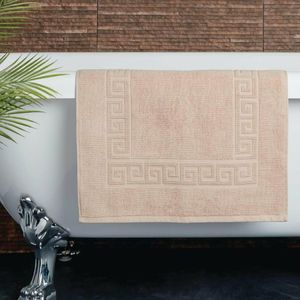 Mitre Essentials Nova Bath Mat Beige - GW343 - 1