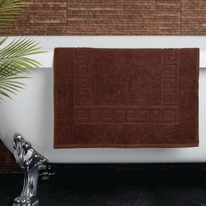 Mitre Essentials Nova Bath Mat Chocolate - GW353 - 1