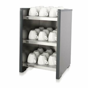 Bravilor 3 Shelf Cup Warmer WHK - DC672 - 3