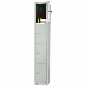 Elite Four Door Electronic Combination Locker Grey - W962-EL - 1