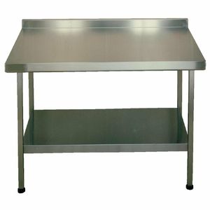 Franke Sissons Stainless Steel Wall Table with Upstand 900x650mm - P406 - 1