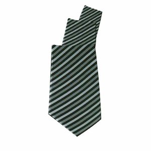 Chef Works Tie Grey Skinny Stripe - A885 - 1