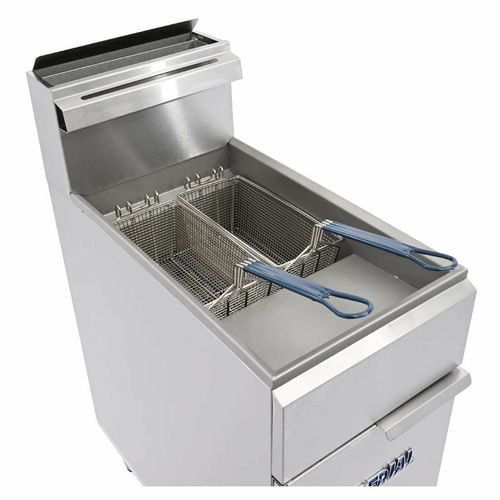 Imperial Twin Tank Twin Basket Free Standing Natural Gas Fryer IFS-2525 - CB098-N - 5