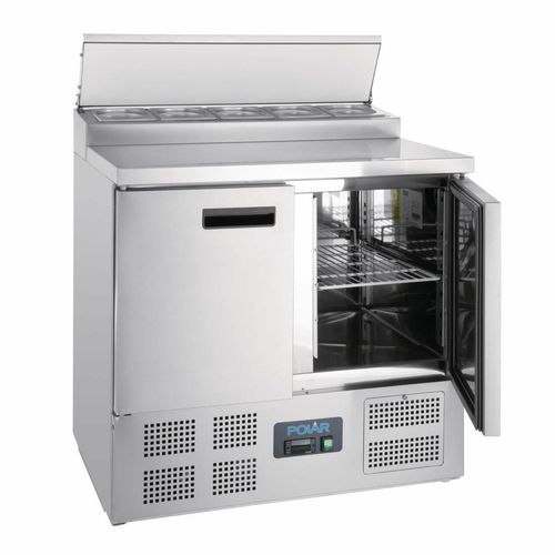 Polar G-Series Pizza Prep Counter Fridge 254Ltr - G604 - 8