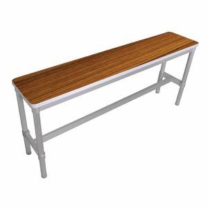 Gopak Enviro Indoor Teak Effect High Bench 1600mm - DG132-TE - 1
