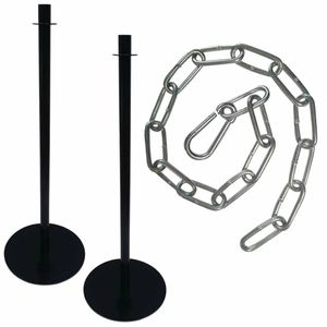 Special Offer Bolero 1.5m Chrome-Plated Barrier Chain and Barrier Posts - SA543 - 1