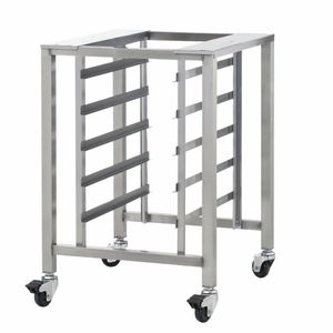 TurboFan Stainless Steel Oven Stand with Castors and Swivel Lock SK33 - AF916 - 1