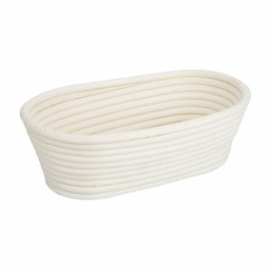 Vogue Rattan Proving Basket Oval 250x150x80mm - 1