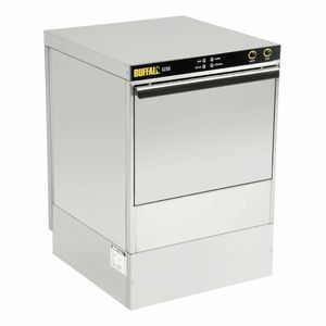 Buffalo Undercounter Glasswasher with Drain Pump 500x500mm Baskets - 3