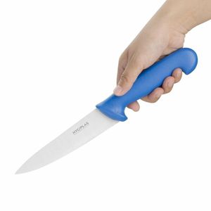 Hygiplas Cooks Knife Blue 15.9cm - 3