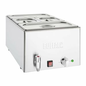 Buffalo Bain Marie with Tap and Pans - FT692 - 1