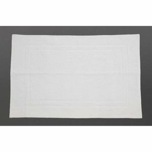EcoKnit Bath Mat White, 800gsm - HP391 - 3