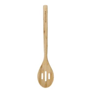 KitchenAid Slotted Spoon Bamboo 324mm - DX323 - 1