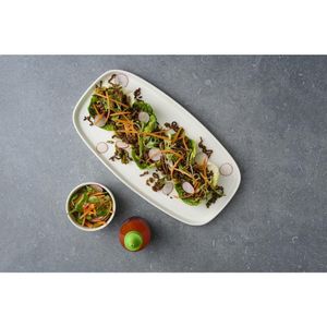 Churchill Chefs' Plates White Walled Oblong Plate 300mm (Pack of 6) - DX125 - 3