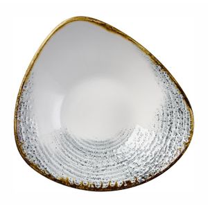 Churchill Homespun Accents Grey Triangle Bowl 235mm (Pack of 12) - DX105 - 1