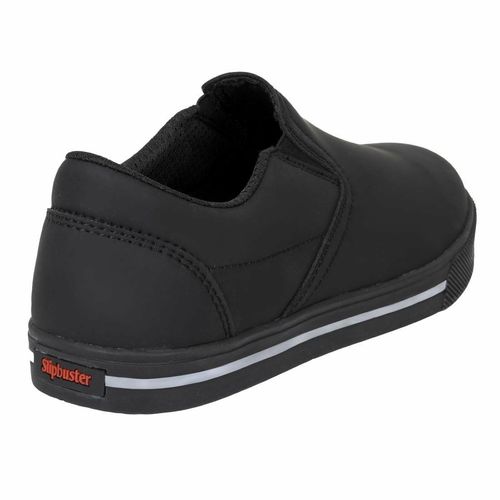 Slipbuster Recycled Microfibre Slip-on Shoe Matte Black 39 - BA062-39 - 4