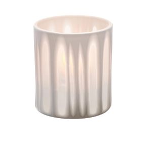 Hollowick Boutique Stripes Porcelain Votive 73mm x 80mm (Pack of 12) - VV4071 - 1