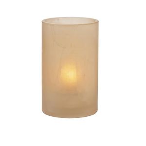 Hollowick Wysp Amber Satin Glass Cylinder 73mm x 114mm (Pack of 24) - VV4052 - 1
