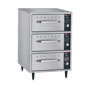 Hatco 3 Drawer Narrow Freestanding Warming Drawer HDW-3N - DZ839 - 1