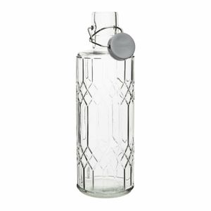 Olympia Geo Glass Water Bottle with Stopper 1Ltr (Pack of 6) - DN816 - 3