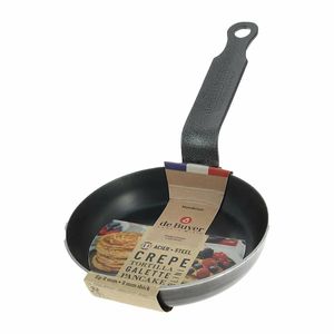 De Buyer Black Iron Blinis Pan 12cm - HP598 - 1