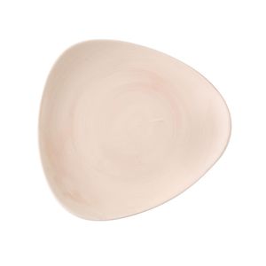 Churchill Stonecast Canvas Coral Lotus Plates 228mm (Pack of 12) - HX084 - 1