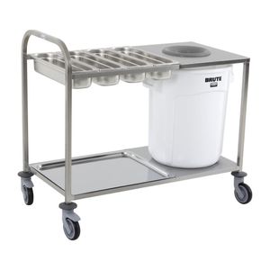 Matfer Bourgeat Clearing Trolley - HP702 - 1