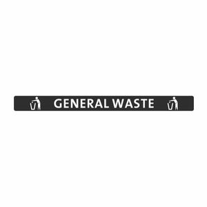 Jantex Slim Bin Lid General Waste Label - FX193 - 1