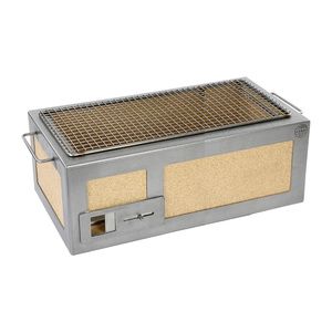 Kasai Medium Long Konro Grill with Stainless Steel Frame SVT-16131 - HW415 - 1