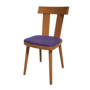 Bolero Bespoke Bamba Side Chair Blue/Oak - HS491 - 1
