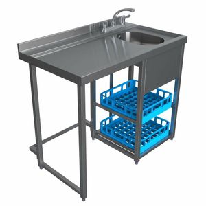 Parry Modular Bar Glass Wash Station MB-GS4 - HS343 - 1