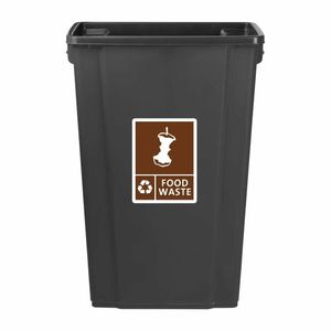 Jantex Slim Bin Food Waste Label - FX194 - 3