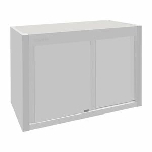 Vogue Wall Cupboard Stainless Steel 650x900x400mm - FU580 - 3