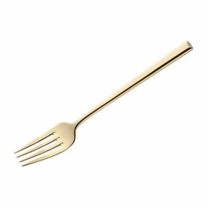 Amefa Metropole Gold Dessert Forks (Pack of 12) - HY052 - 1