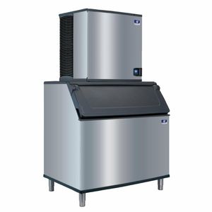 Manitowoc Ice Indigo NXT iT1200 Series 544kg Half Dice Ice Machine with Storage Bin D970 - HW751 - 1