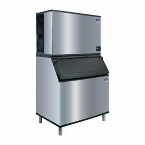 Manitowoc Ice Indigo NXT iT1900 Series 819kg Half Dice Ice Machine with Storage Bin D970 - HW753 - 1