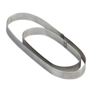 Pavoni Oval Stainless Steel Mould 290x90x35mm - HX562 - 1