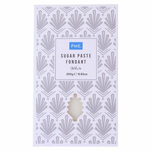 PME Sugar Paste Fondant White 250g - HU312 - 1