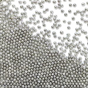 PME Silver Sugar Pearls 25g - Nonpareils - HU229 - 3