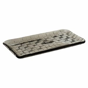 APS Takashi Sushi Board French Grey Glass 295x155mm - HY319 - 1