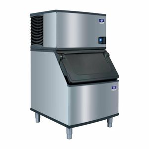 Manitowoc Ice Indigo NXT iT0300 Series 136kg Half Dice Ice Machine with Storage Bin D400 - HW738 - 1