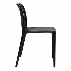 Bolero Verona Caf? Chairs Black (Pack of 2) - DX976 - 3